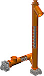 Вертикальные винтовые конвейеры модели «ВВК»